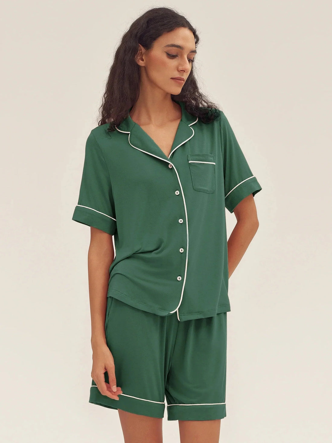 Bamboo Short Sleeve Pajama Set