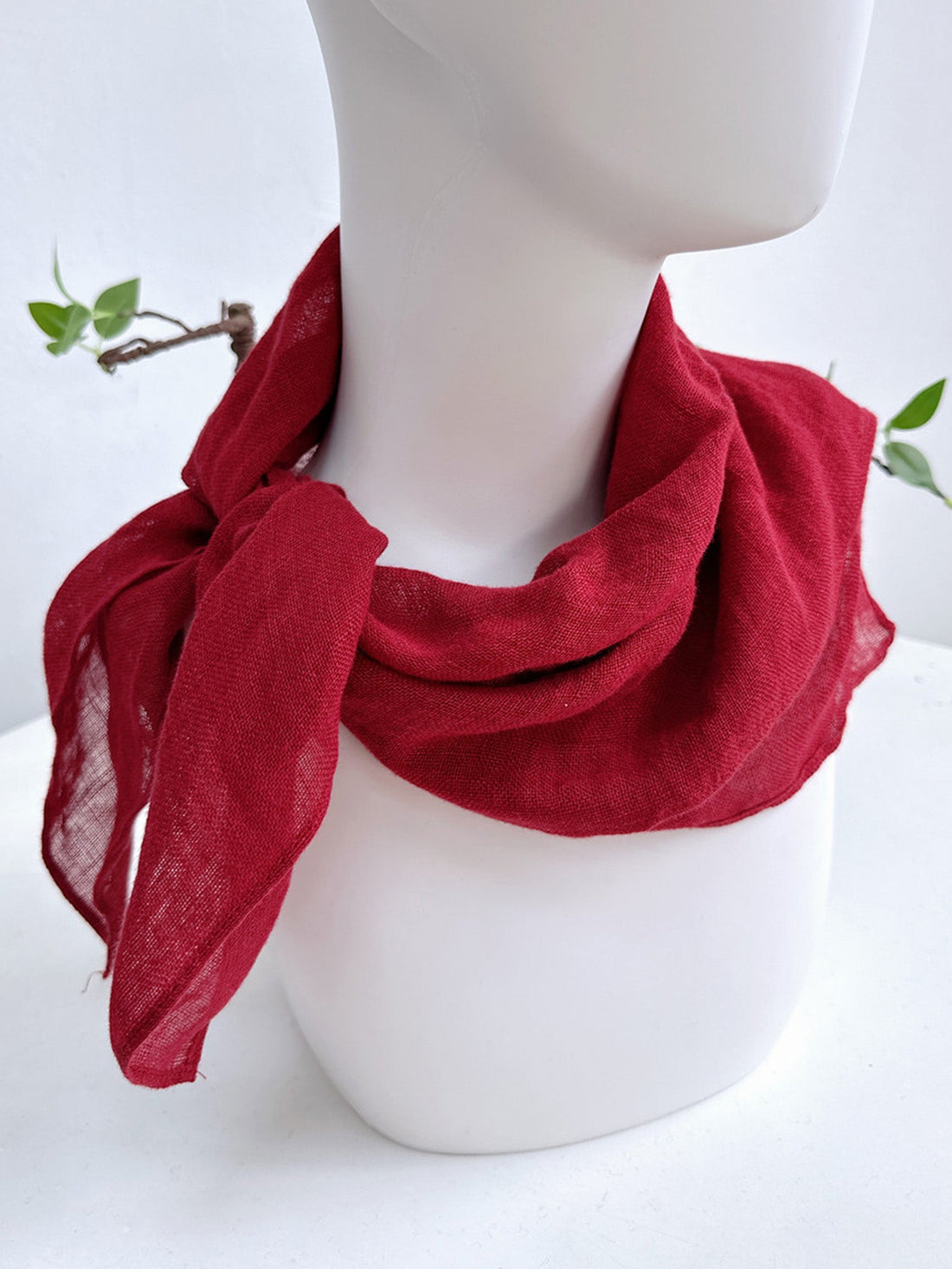 Linen Beach Square Scarf
