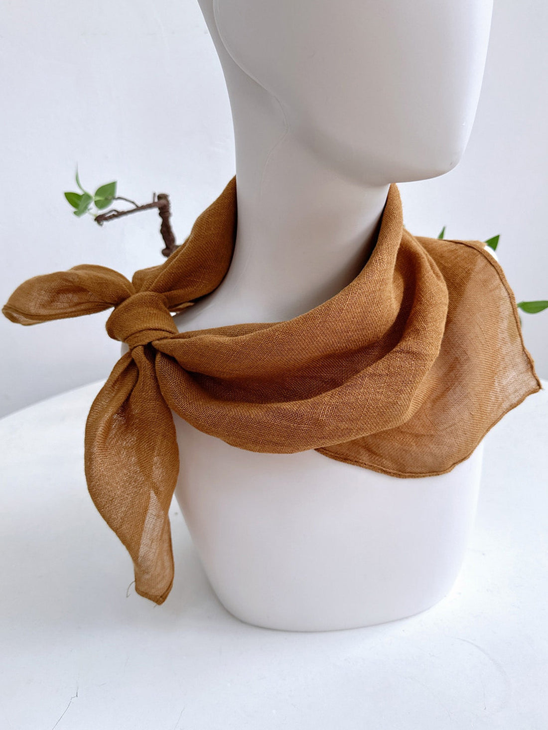 Linen Beach Square Scarf
