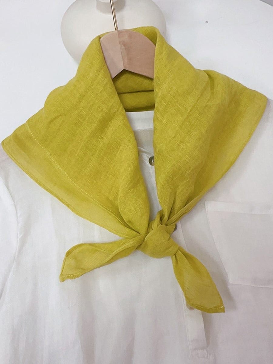 Linen Beach Square Scarf