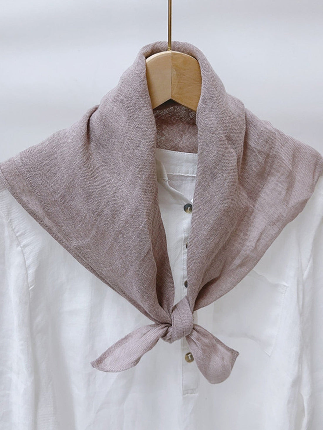 Linen Beach Square Scarf