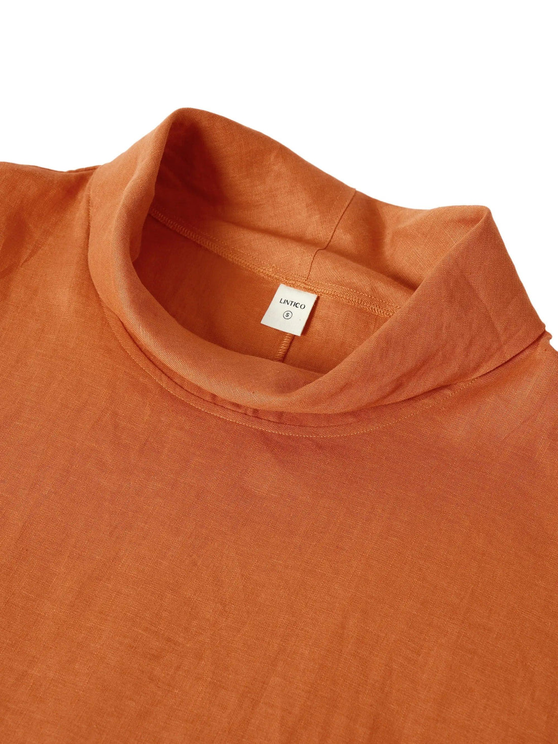 Linen Blend Long Sleeve Blouse
