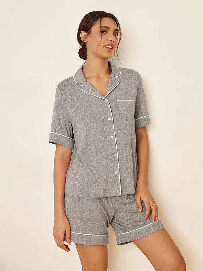 Bamboo Short Sleeve Pajama Set