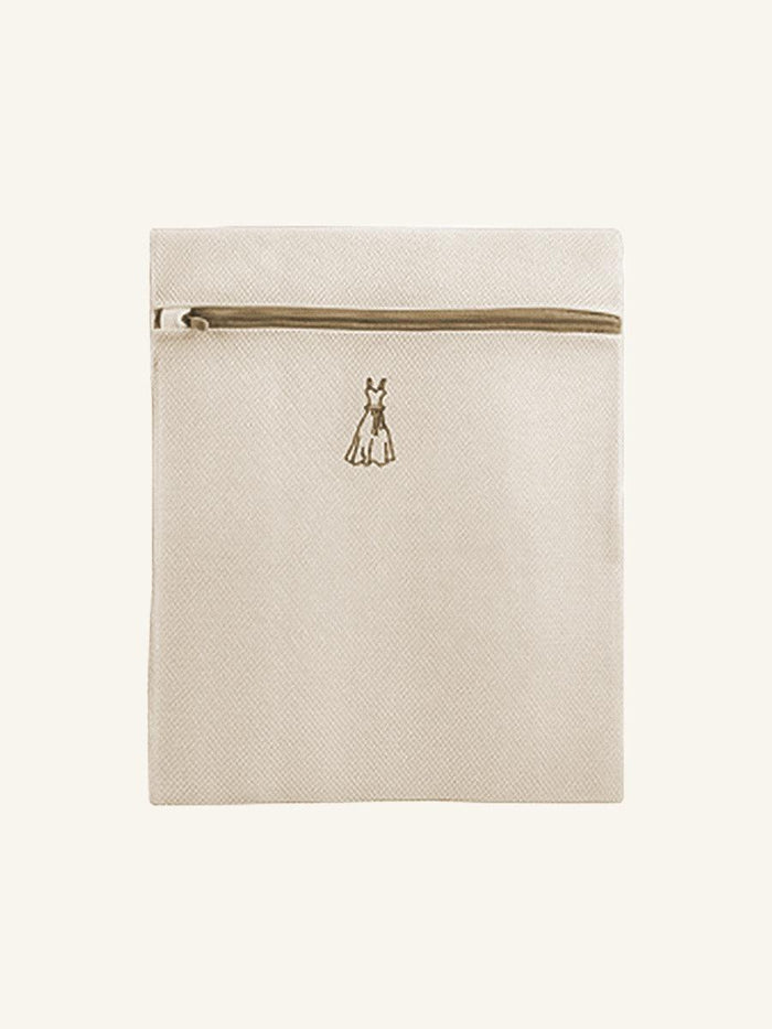White Polyester Laundry Bag