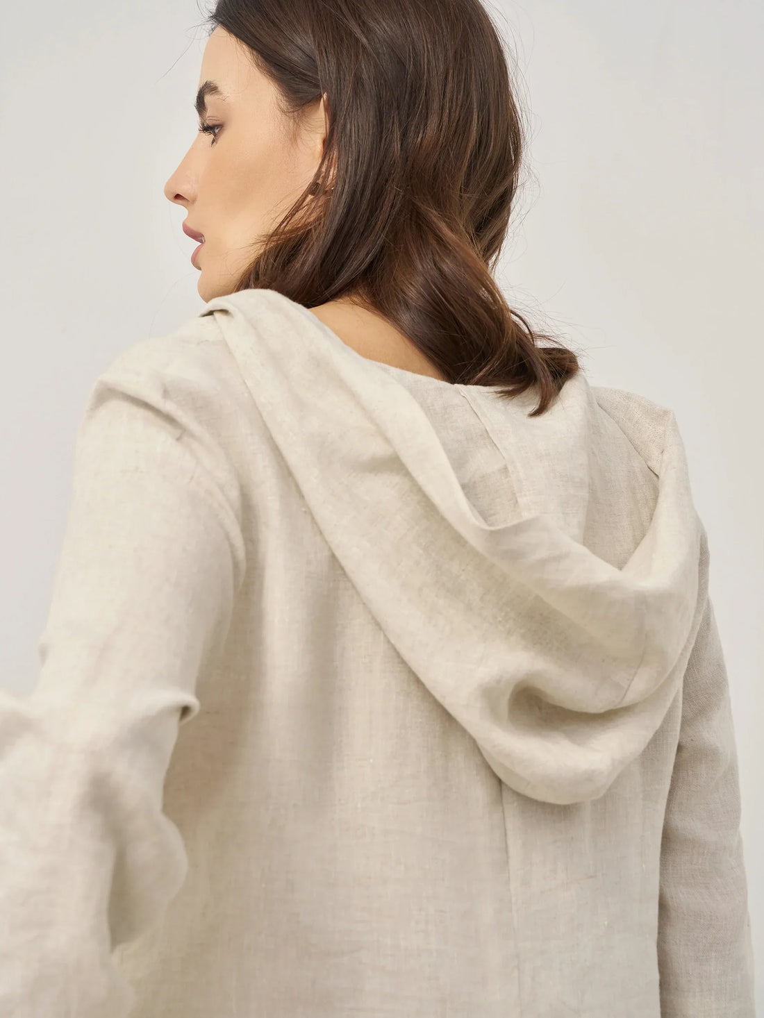 100% Linen Relaxed Maxi Dress