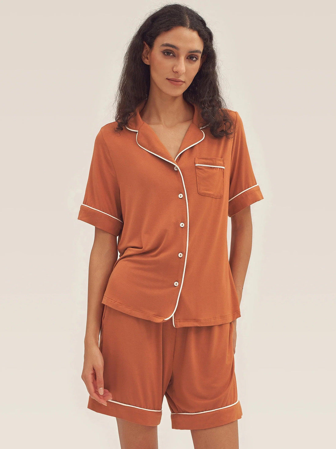 Bamboo Short Sleeve Pajama Set