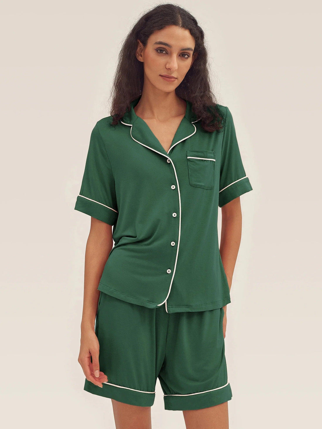 Bamboo Short Sleeve Pajama Set