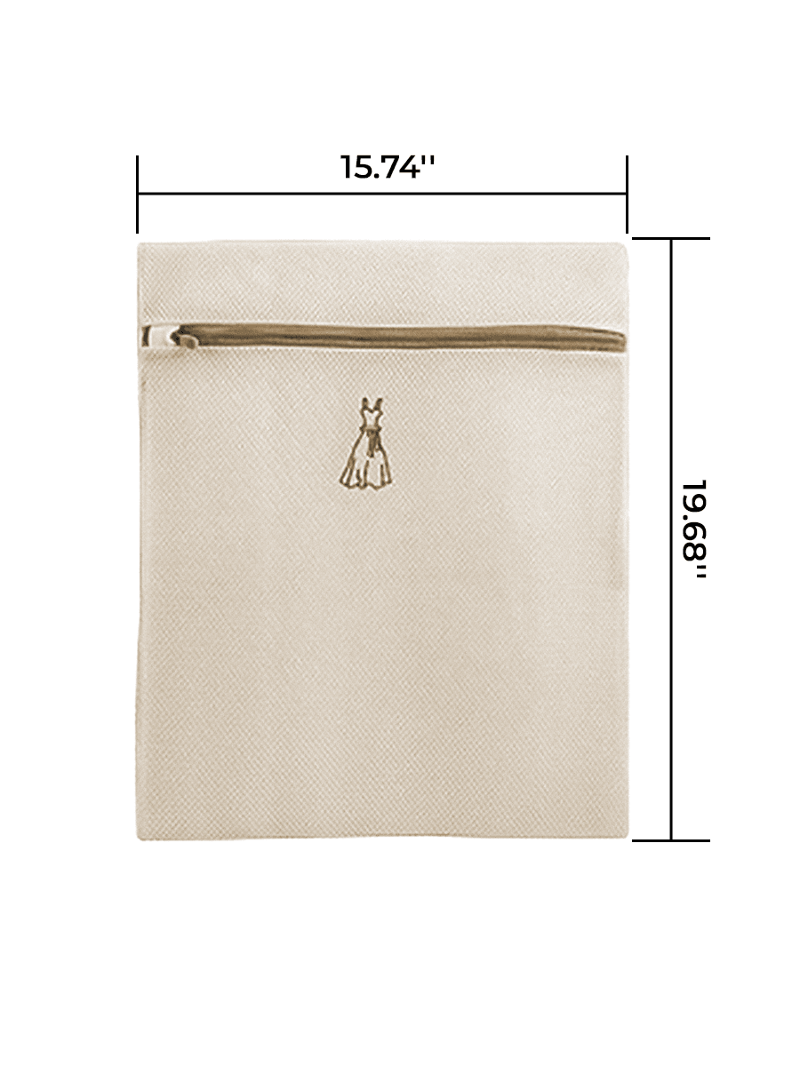 White Polyester Laundry Bag