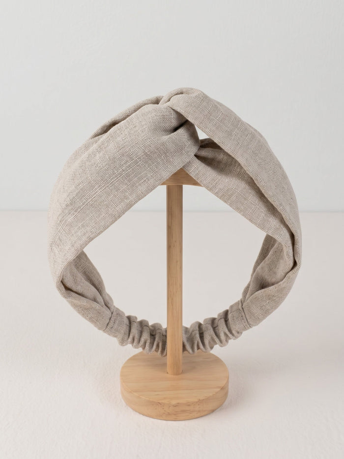 Linen Elastic Headband