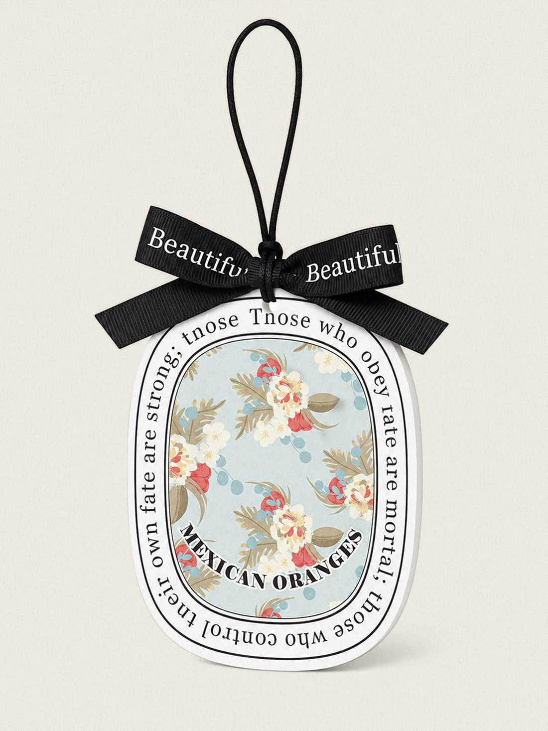 Mixed Material Five-Scent Hanging Card