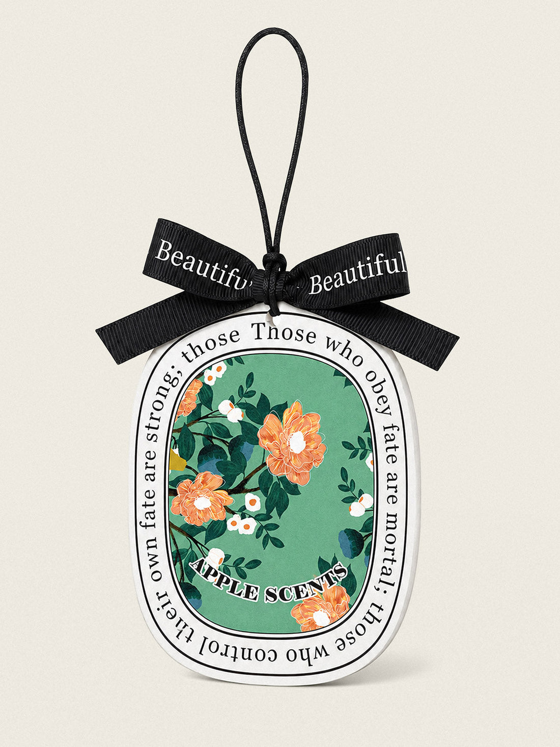 Mixed Material Five-Scent Hanging Card