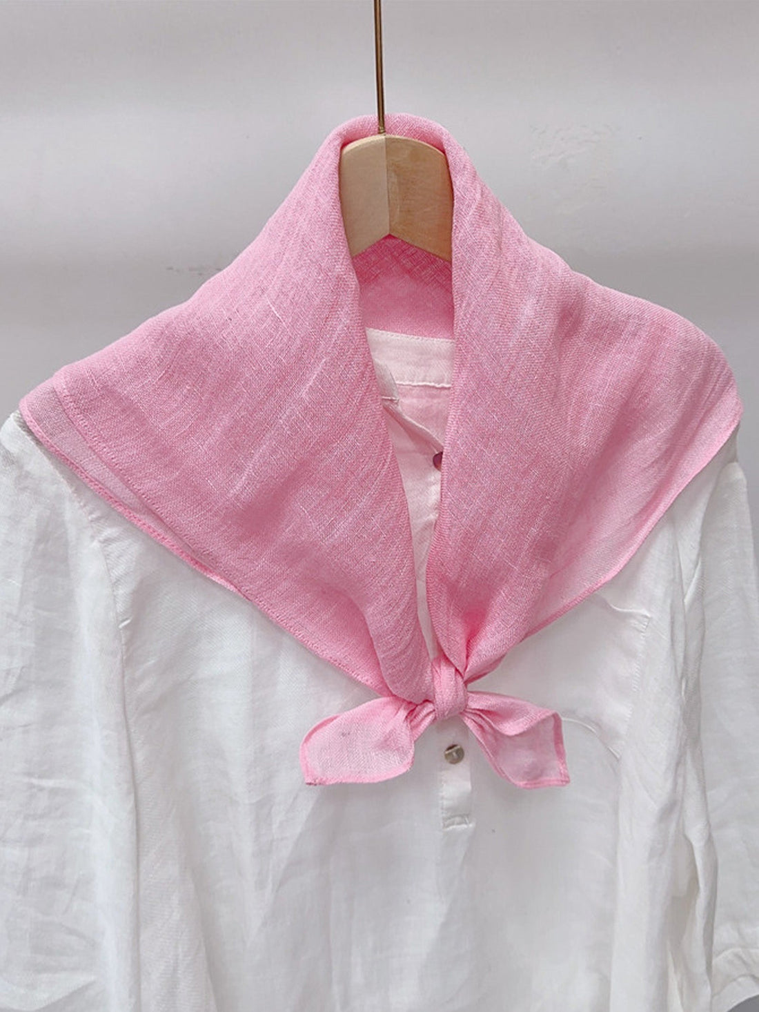 Linen Beach Square Scarf