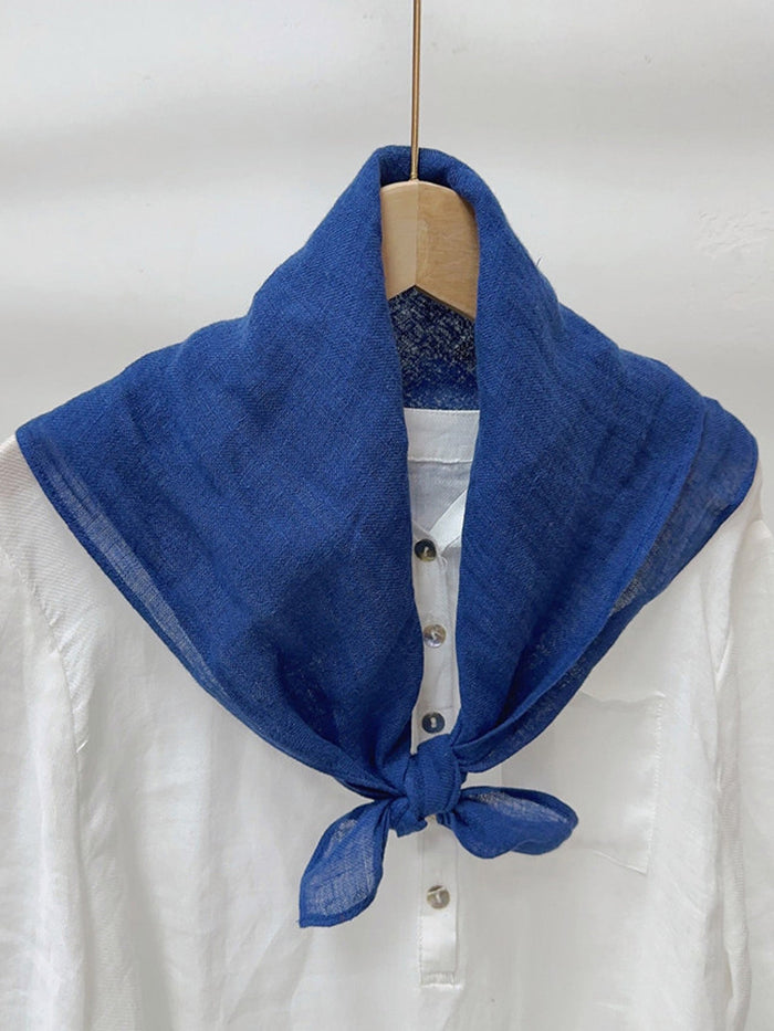 Linen Beach Square Scarf