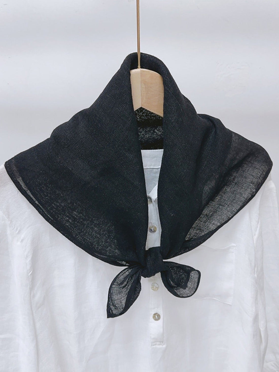 Linen Beach Square Scarf