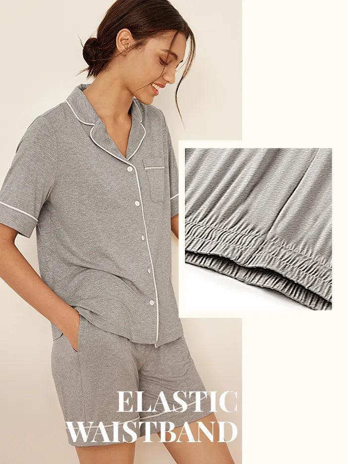 Bamboo Short Sleeve Pajama Set
