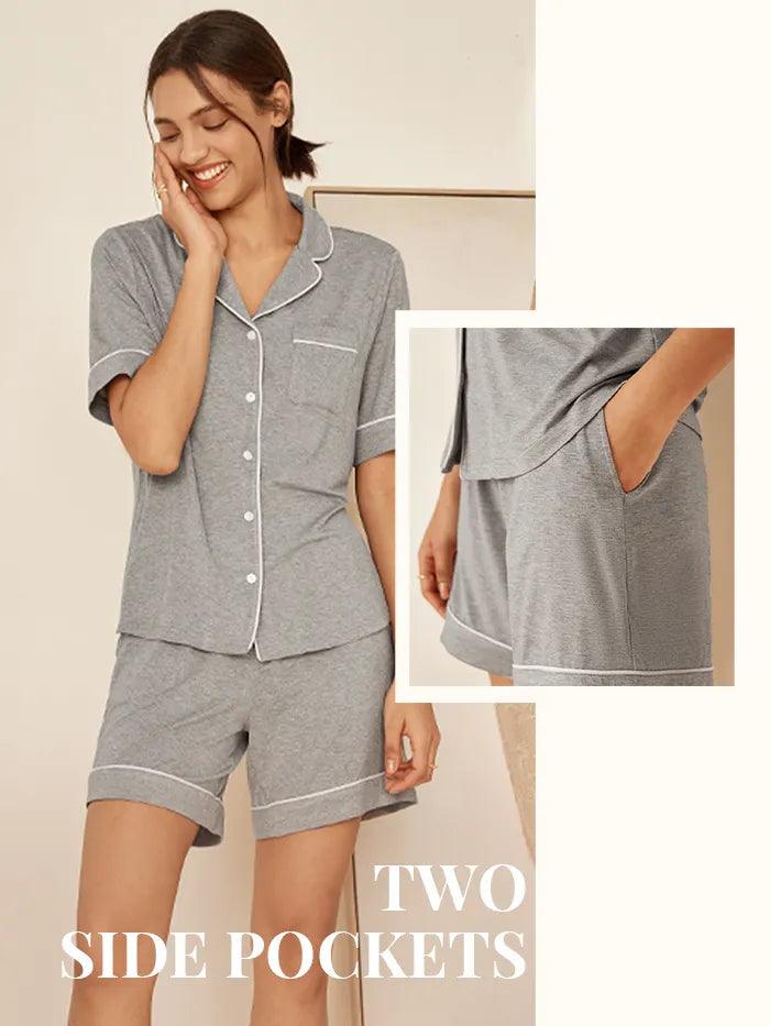 Bamboo Short Sleeve Pajama Set