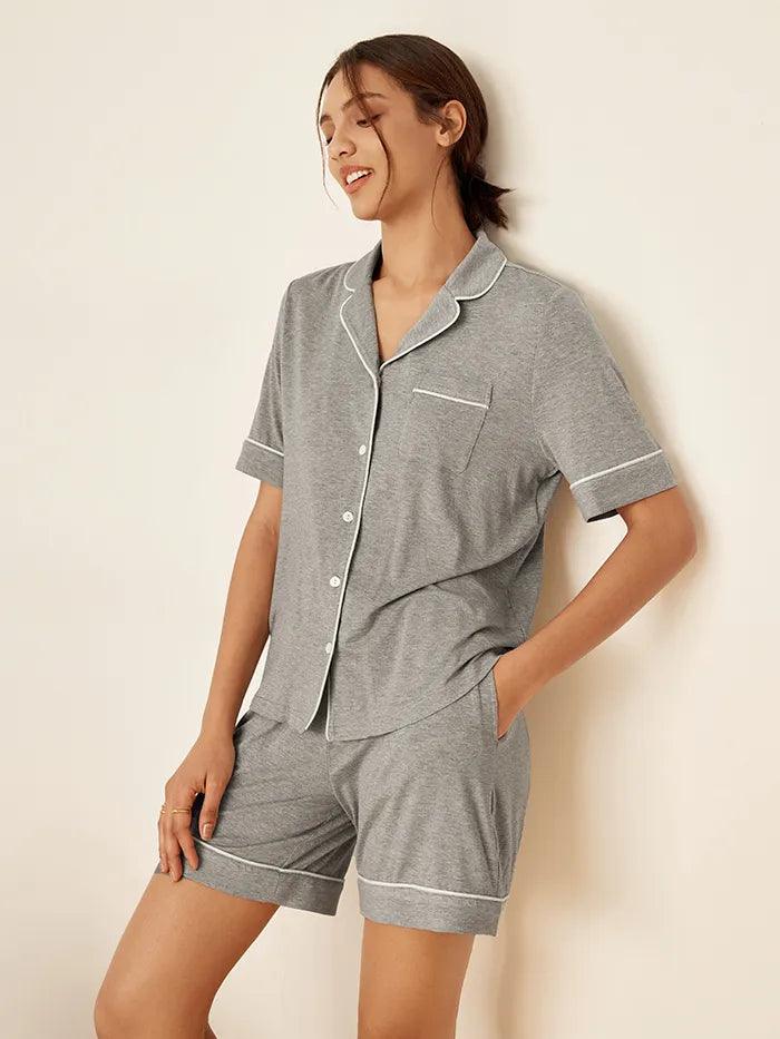 Bamboo Short Sleeve Pajama Set