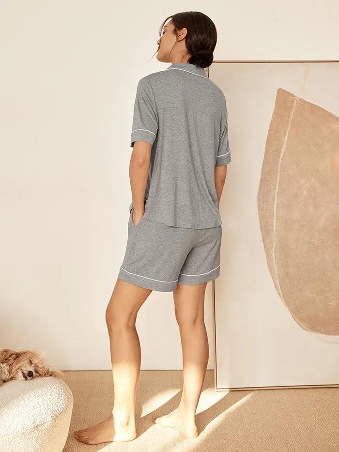 Bamboo Short Sleeve Pajama Set